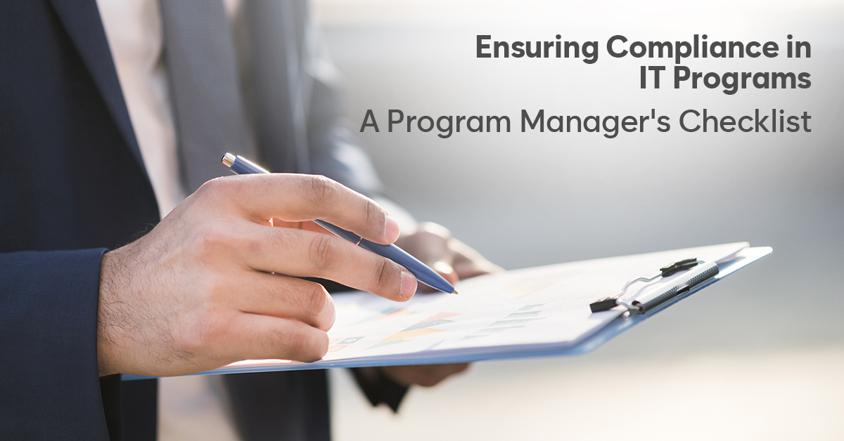 How to ensure compliance in IT programs